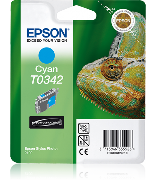 C13T034240 Cyan Ink Cartridge for Stylus Photo 2100
