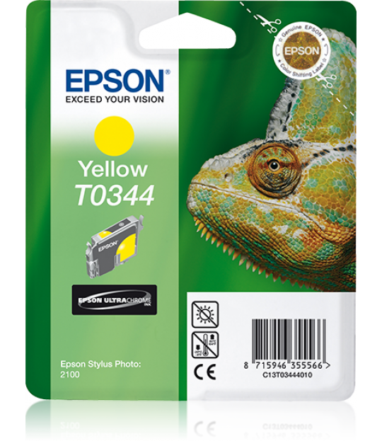 C13T034440 Yellow Ink Cartridge for Stylus Photo 2100