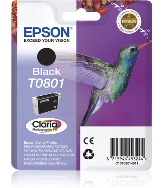 T0801 Black Ink Cartridge